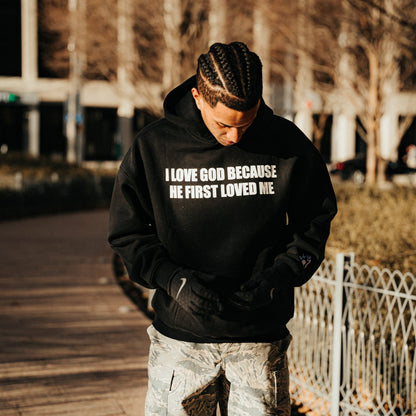 "First Loved" Hoodies (Black/White)