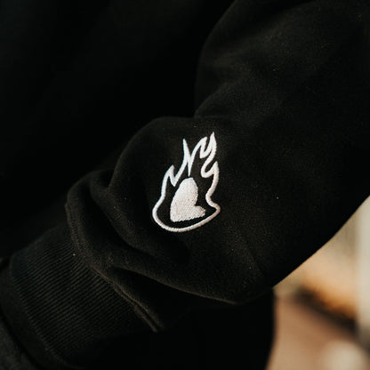 "First Loved" Hoodies (Black/White)