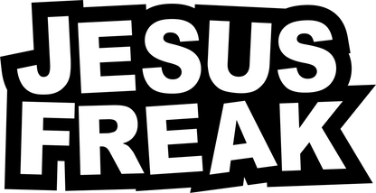 Jesus Freak Sticker pack (3 Stickers)