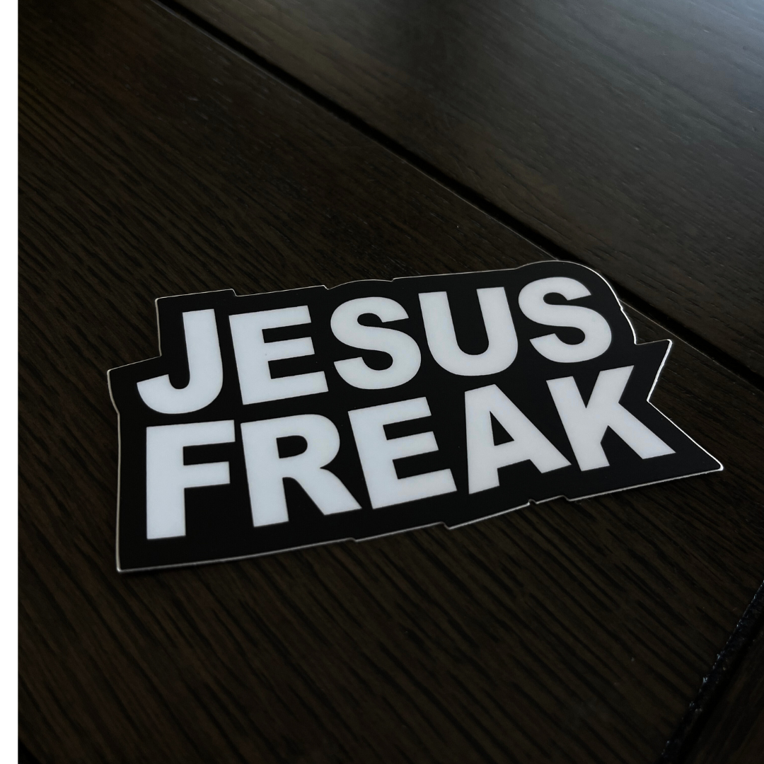 Jesus Freak Sticker pack (3 Stickers)